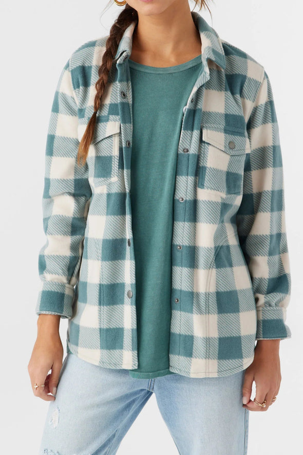 O'NEILL Zuma Superfleece Flannel Top