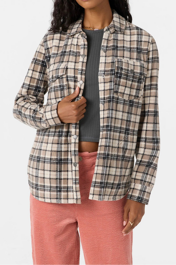O'NEILL Zuma Superfleece Flannel Top